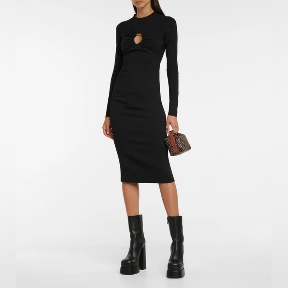 Versace - Intrico leather platform ankle boots - Picture 2 of 16